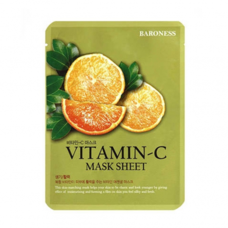 Rozświetlająca maska w płachcie z witaminą C 21 g