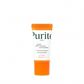 PURITO SEOUL Daily Soft Touch Sunscreen SPF 50+ PA++++, Wysokowydajny krem przeciwsłoneczny SPF50+ PA++++, 15 ml