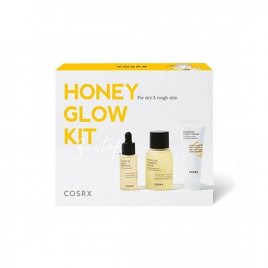 COSRX Honey Glow Kit Propolis Trial Kit (3 step) - minizestaw z propolisem tonik + ampułka + krem