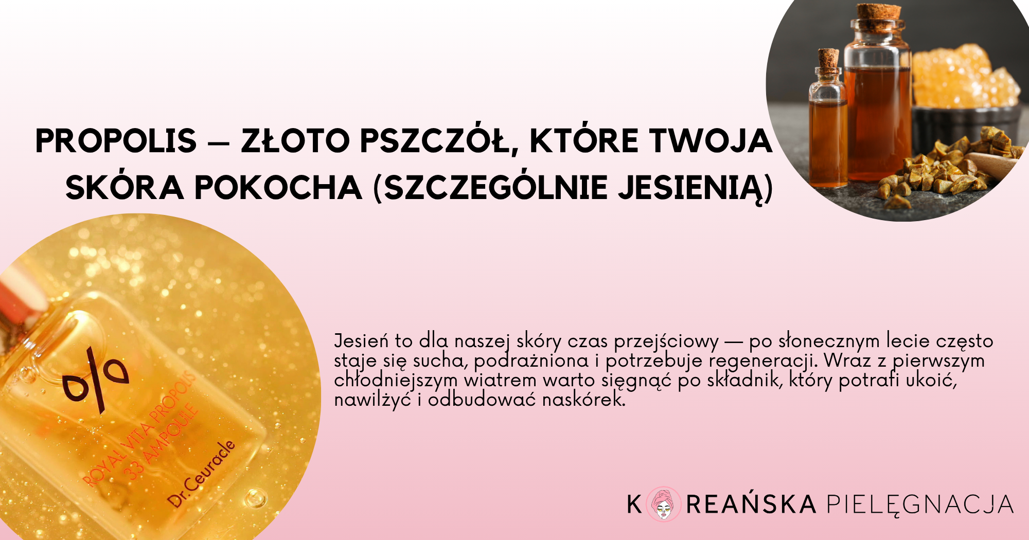 Propolis – złoto pszczół, które Twoja skóra pokocha (szczególnie jesienią)
