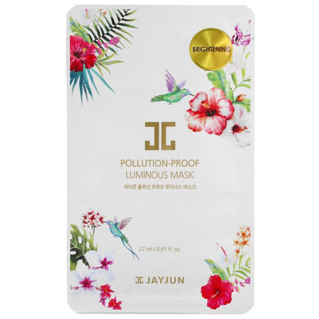 JAYJUN - Pollution-Proof Luminous Mask, 27ml - rozjaśniająca maska w płachcie