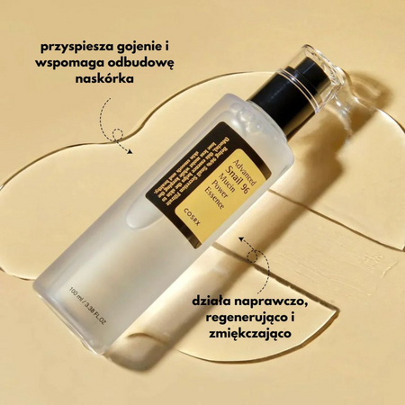 COSRX - Advanced Snail 96 Mucin Power Essence, 100ml - nawilżająca esencja ze śluzem ślimaka