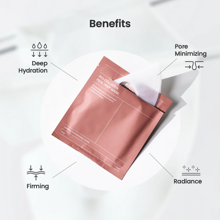 Biodance - Bio-Collagen Real Deep Mask - Kolagenowa Maska do Twarzy - Zestaw 4szt/34g