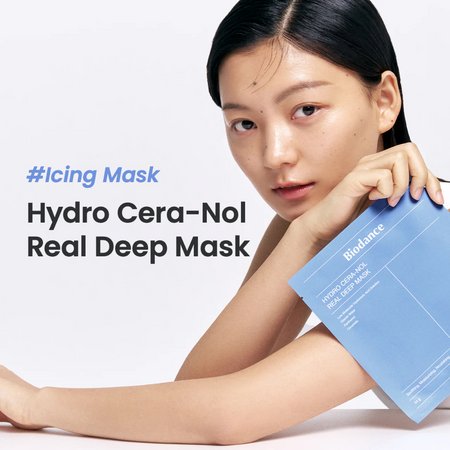 Biodance - Hydro Cera-nol Real Deep Mask - Nawilżająca Maska Kolagenowa do Twarzy - Zestaw 4szt/34g
