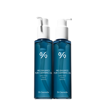 Dr.Ceuracle - Pro Balance Pure Cleansing Oil - 155ml - Olejek do Demakijażu z Probiotykami - Zestaw 2 Sztuk