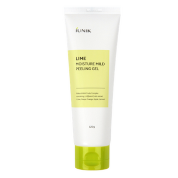 iUNIK - Lime Moisture Mild Gel Peeling - Łagodny Peeling Żelowy - 120ml