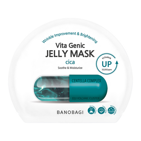 Banobagi - Vita Genic Jelly Mask Cica - Maseczka w Płachcie Łagodząca, 30g