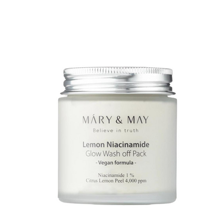 Lemon Niacinamide Glow Wash off Pack 125g