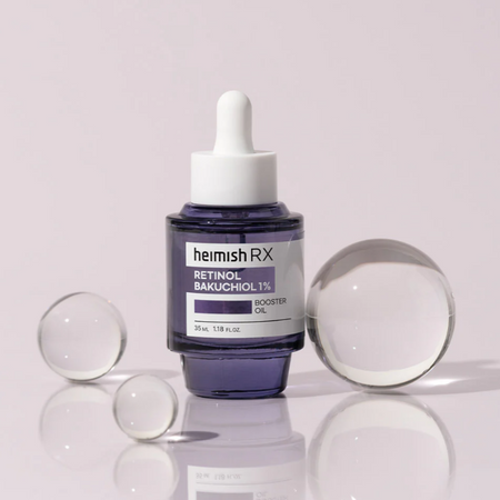 HEIMISH - RX Retinol Bakuchiol Booster Oil - 35ml - Olejek Pielęgnacyjny Do Twarzy z Retinolem i Bakuchiolem