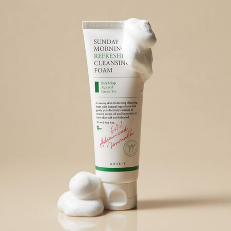 Axis-Y - Sunday Morning Refreshing Cleansing Foam - 120ml - Oczyszczająca Pianka do Twarzy