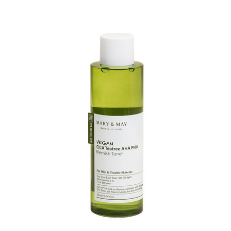 Vegan CICA Tea Tree AHA PHA Toner 200ml