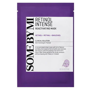 Some By Mi - Retinol Intense Reactivating Mask - Przeciwstarzeniowa Maska W Płachcie Z Retinolem, 22g