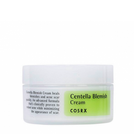 COSRX - Centella Blemish Cream - Pielęgnacyjny krem do twarzy z wyciągiem z wąkroty azjatyckiej 30 ml