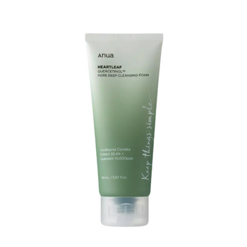 ANUA - Heartleaf Quercetinol Pore Deep Cleansing Foam, 150ml - pianka do oczyszczania twarzy