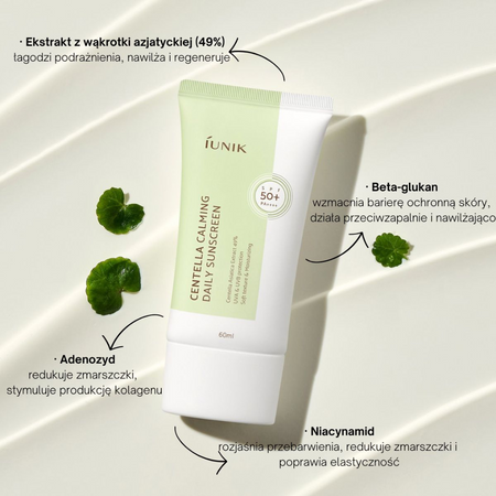 Centella Calming Daily Sunscreen SPF 50+ PA++++, 60ml