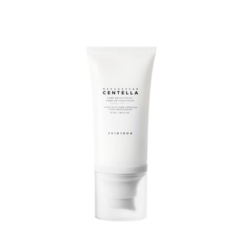 SKIN1004 - Madagascar Centella Tone Brightening Tone-Up Sunscreen SPF50+ PA++++ - 50ml - Ochronny Krem Do Twarzy z Filtrami Przeciwsłonecznymi SPF 50+ PA++++