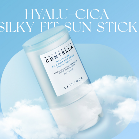 SKIN1004 - Madagascar Centella HYALU-CICA Silky-Fit Sun Stick - 20g - Filtr Przeciwsłoneczny w Sztyfcie SPF 50+ PA++++