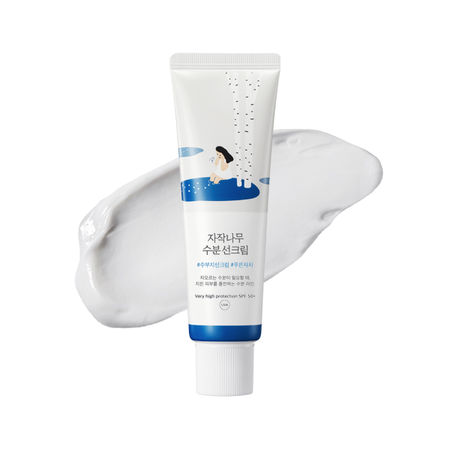 Round Lab - Birch Juice Moisturizing Sun Cream SPF50+ PA++++ - Krem Przeciwsłoneczny - 50ml