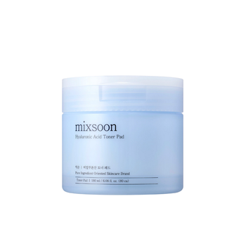 MIXSOON - Hyaluronic Acid Toner Pad, 80 szt - nawilżające płatki tonizujące do twarzy