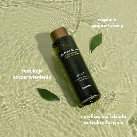 Heimish - MATCHA BIOME REDNESS RELIEF HYDRATING TONER, 30ml  - miniaturka toniku z matchą