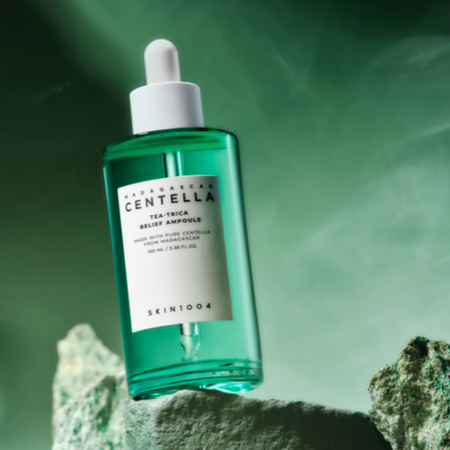 SKIN1004 Madagascar Centella Tea-Trica Relief Ampoule - Intensywnie Regenerujące Serum Do Twarzy - 100ml