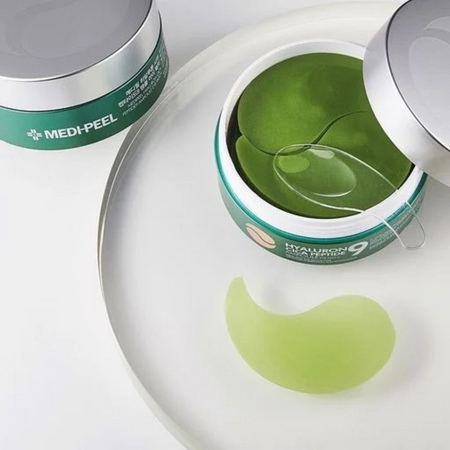 MEDI-PEEL - Hyaluronic Cica Peptide 9 Ampoule Eye Patch - Hydrożelowe Płatki Pod Oczy z Peptydami i Wąkrotą Azjatycką - 60pcs.