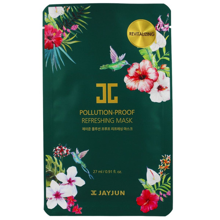 JAYJUN - Pollution Proof Refreshing Mask, 27ml - maska w płachcie o działaniu anti-pollution