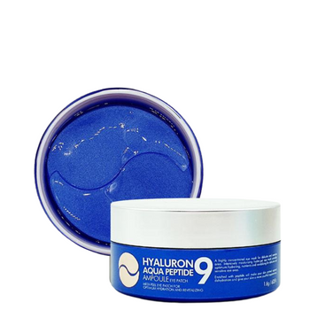 MEDI-PEEL - Hyaluron Aqua Peptide 9 Ampoule Eye Patch - Nawilżające, Hydrożelowe Płatki Pod Oczy - 60pcs.