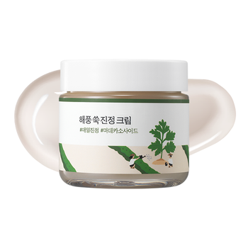 ROUND LAB - Mugwort Calming Cream - Łagodzący Krem Do Twarzy - 80ml