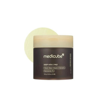 Medicube - Deep Vita C Pad - 70 szt. - Rozjaśniające Płatki Do Twarzy