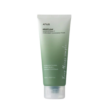 ANUA - Heartleaf Quercetinol Cleansing Foam - 150ml - Pianka do Oczyszczania Twarzy