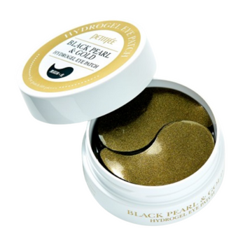 Petitfee - Black Pearl & Gold Hydrogel Eye Patch - Hydrożelowe Płatki Pod Oczy - 60 szt.