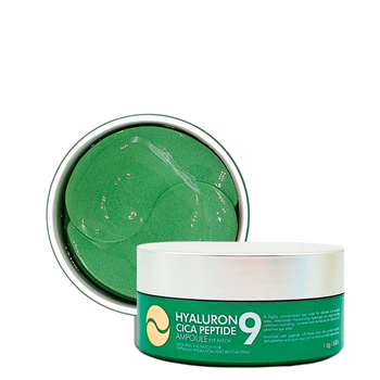MEDI-PEEL - Hyaluronic Cica Peptide 9 Ampoule Eye Patch - Hydrożelowe Płatki Pod Oczy z Peptydami i Wąkrotą Azjatycką - 60pcs.