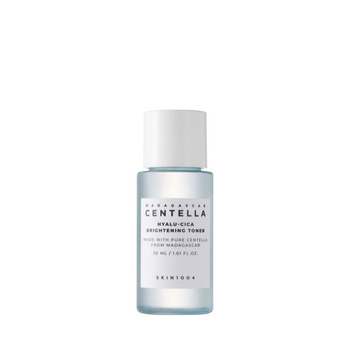 SKIN1004 - Madagascar Centella HYALU-CICA Brightening Toner - 30ml - Rozjaśniający Tonik Do Twarzy z Wąkrotą Azjatycką i Kwasem Hialuronowym