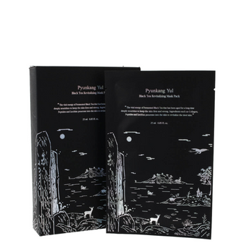Pyunkang Yul - Black Tea Revitalizing Mask Pack - Regenerująca Maska w Płachcie - 25ml