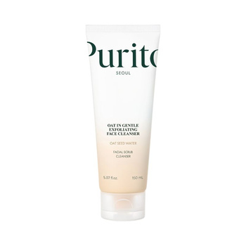 Purito SEOUL Oat in Gentle Exfoliating Face Cleanser, Delikatnie złuszczający żel do twarzy, 150 ml