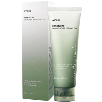 Anua - Heartleaf LHA Moisture Peeling Gel, 120ml - żel peelingujący